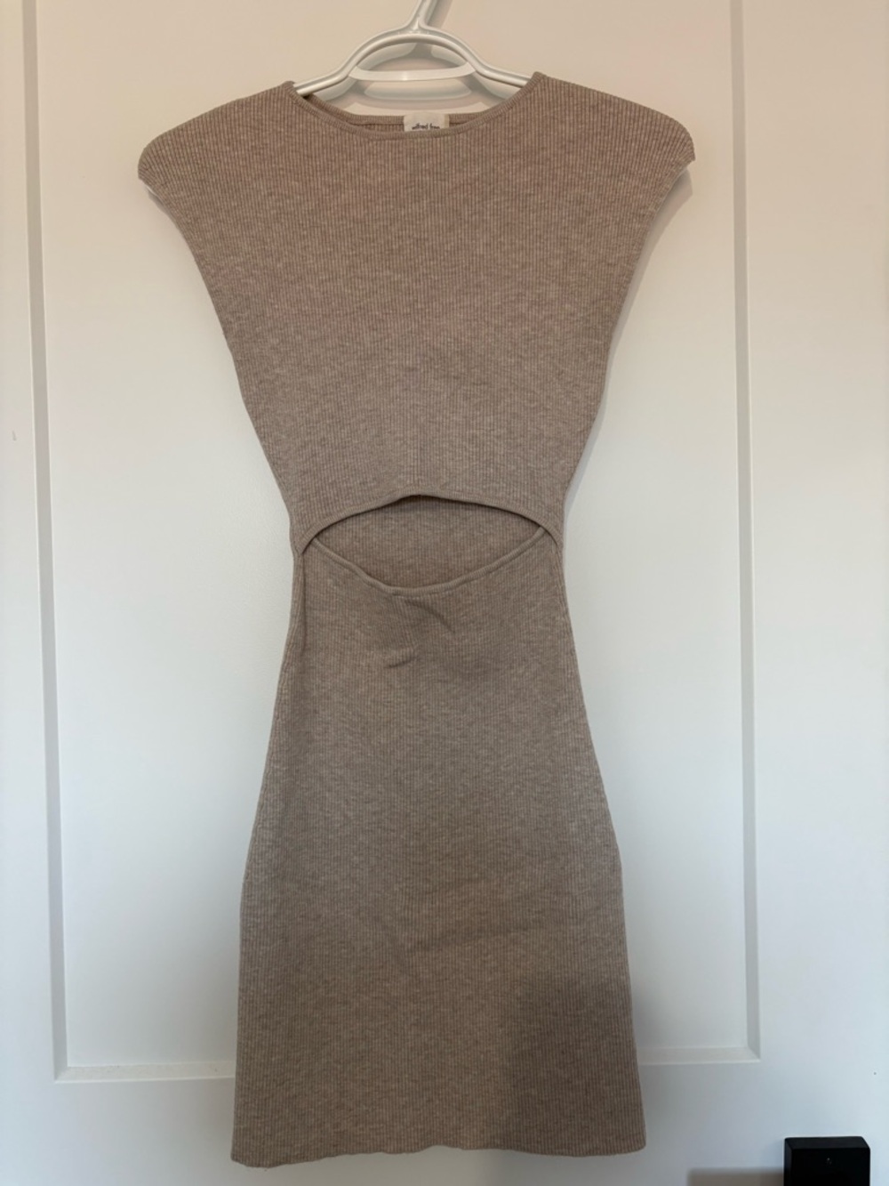 Wilfred Free Ribbed Cutout Dress